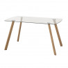 MESA COMEDOR 140*80*76 CRYSTAL