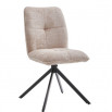 SILLA GIRATORIA GALA BEIGE