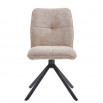 SILLA GIRATORIA GALA BEIGE