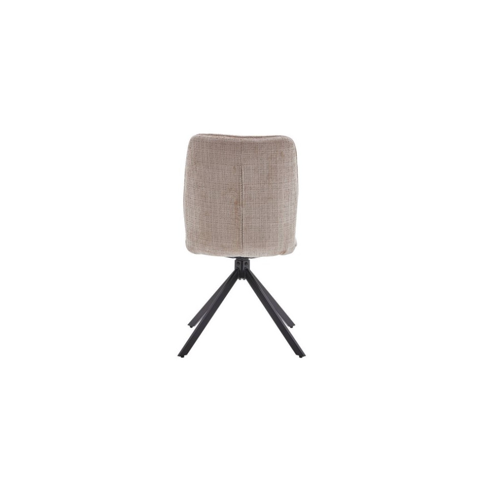 SILLA GIRATORIA GALA BEIGE