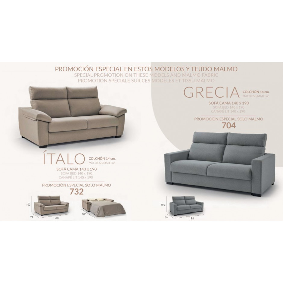 SOFA CAMA ITALIANO GRECIA