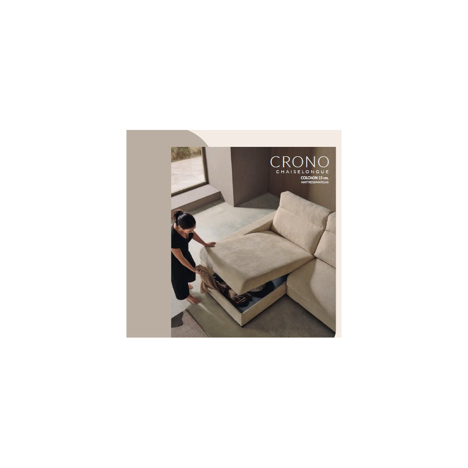 SOFA CAMA ITALIANO Colchón 15 cm CRONO