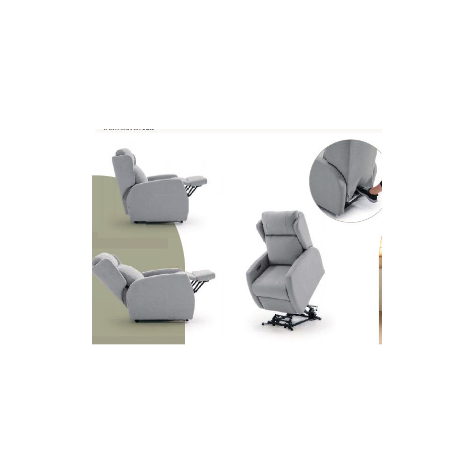 SILLON RELAX MOTORIZADO ELEVADOR RIVER