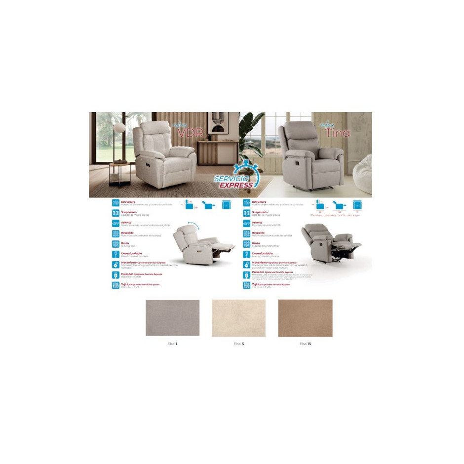 SILLON RELAX VDR