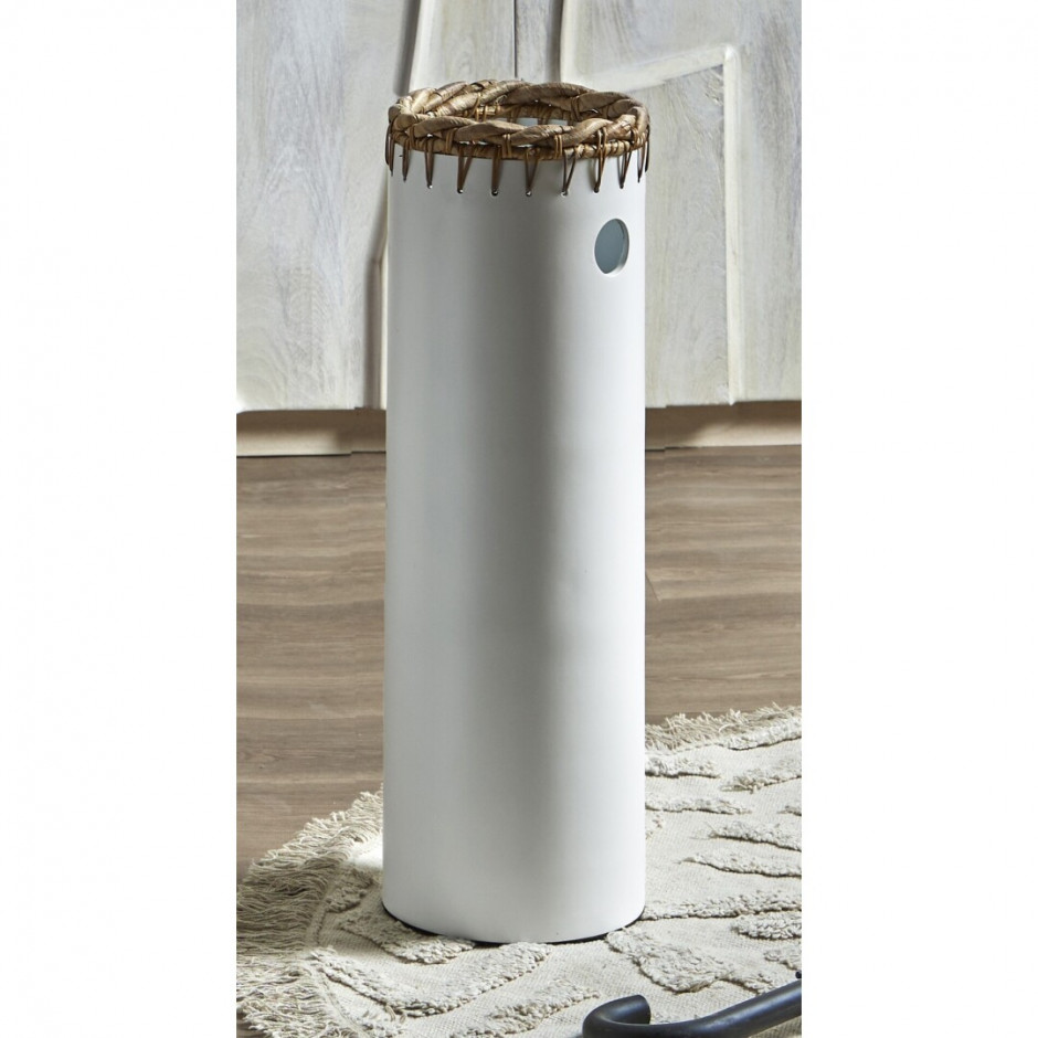 PARAGUERO REDONDO MADERA TRENZA