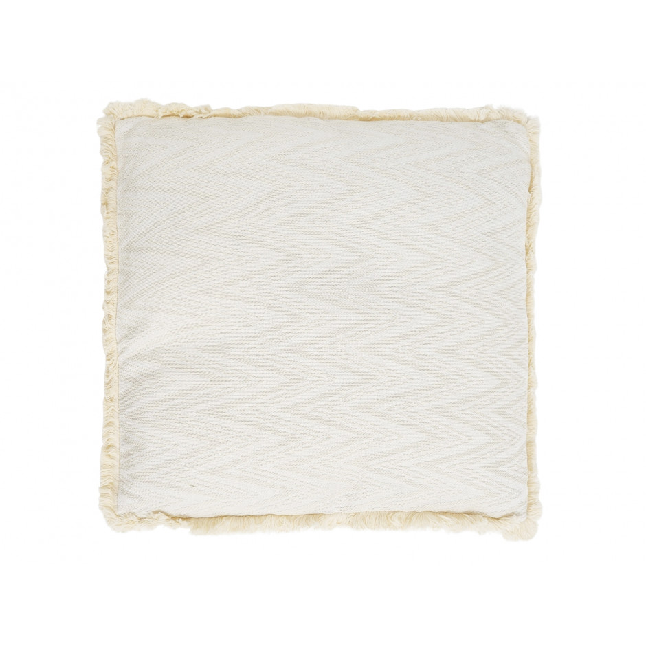 COJIN BEIGE CON FLECOS