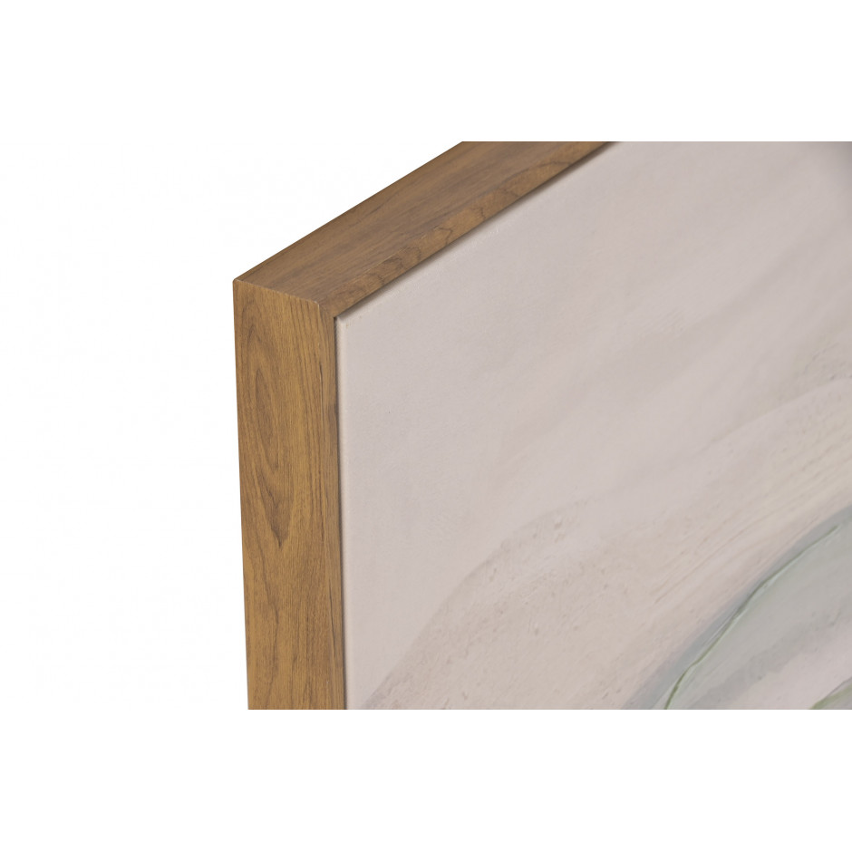 CUADRO 80*80 ABSTRACTO VERDE/AZUL