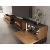 MUEBLE TV CON CHIMENEA FIII01