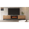 MUEBLE TV CON CHIMENEA FIII01