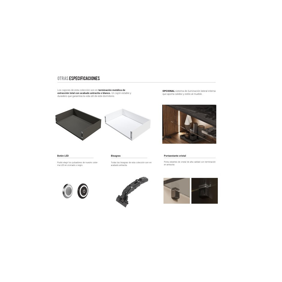 MUEBLE TV CON CHIMENEA FIII03