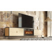 MUEBLE TV CON CHIMENEA FIII06