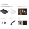 MUEBLE TV CON CHIMENEA FIII07
