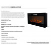 MUEBLE TV CON CHIMENEA FIII09