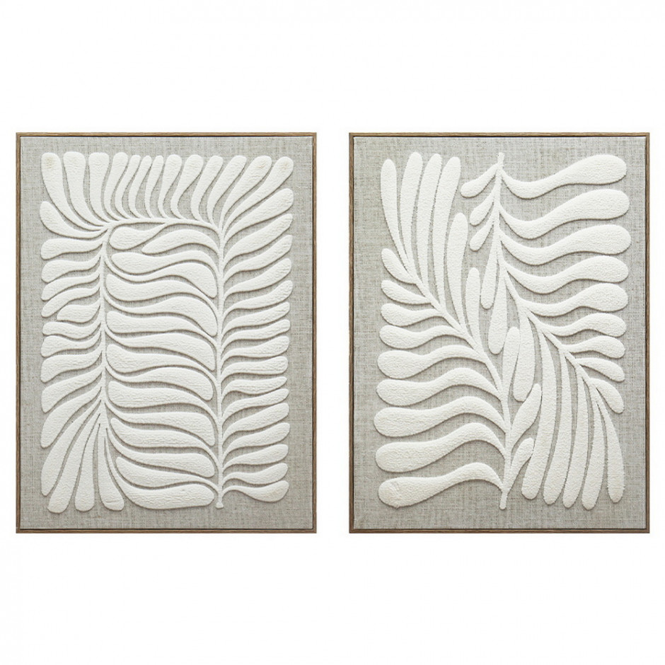 CUADRO 45*60 FLORES LIENZO