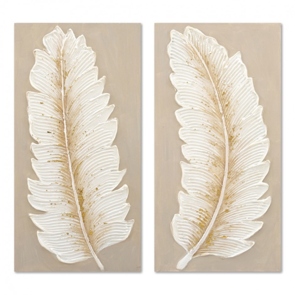 CUADRO 30*60 PLUMA LIENZO