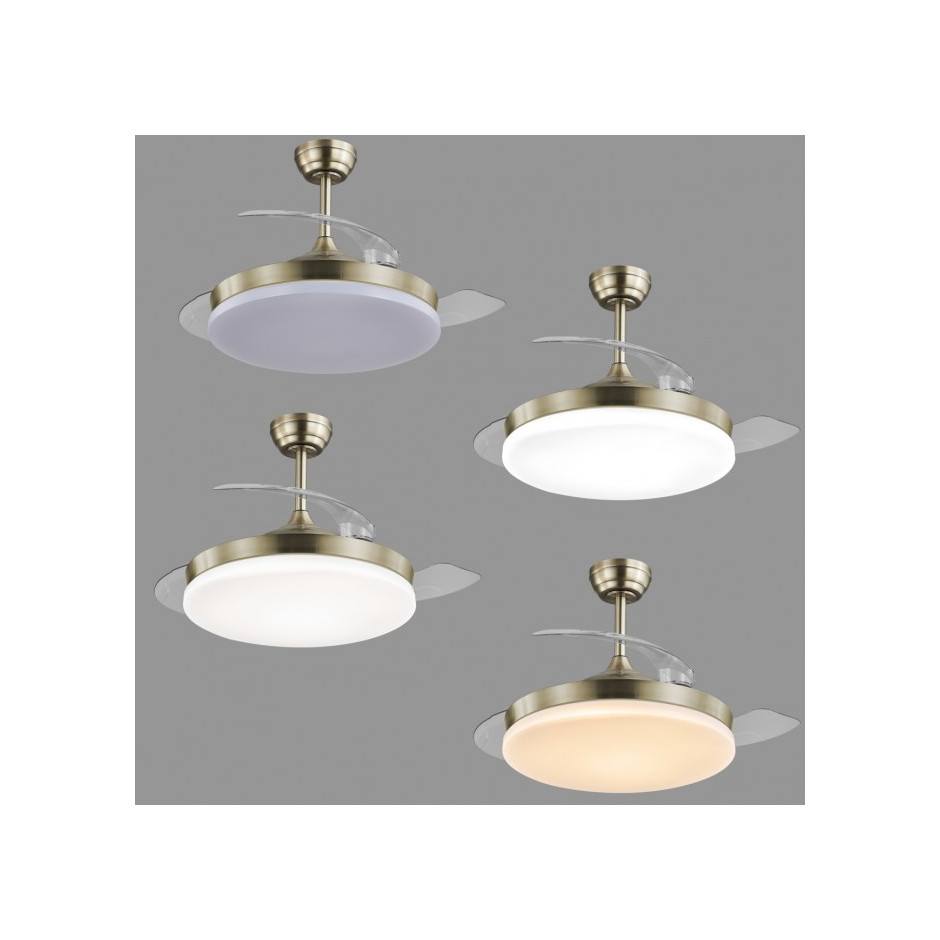 VENTILADOR TECHO CUERO 40 MALTA