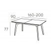 MESA COMEDOR EXTENSIBLE GAEL
