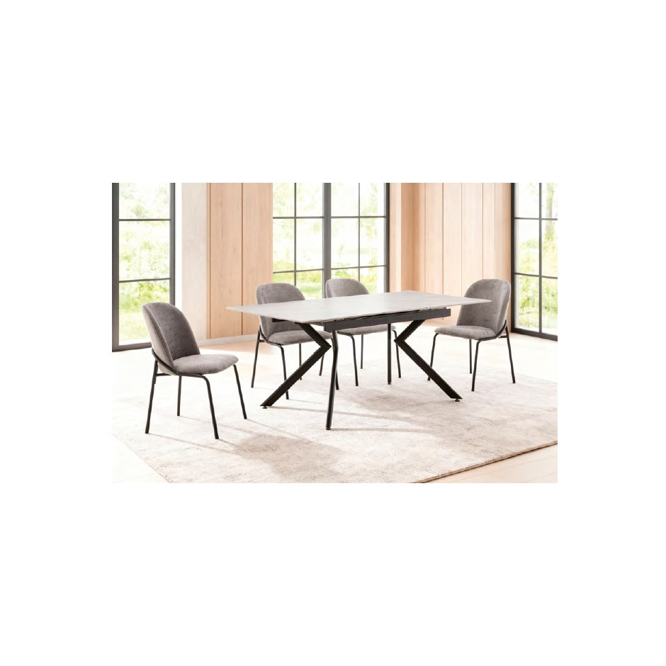 MESA COMEDOR EXTENSIBLE MARMOL OLIMPIA