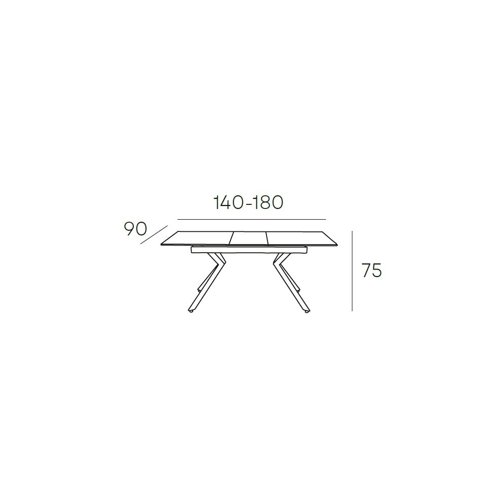 MESA COMEDOR EXTENSIBLE MARMOL OLIMPIA