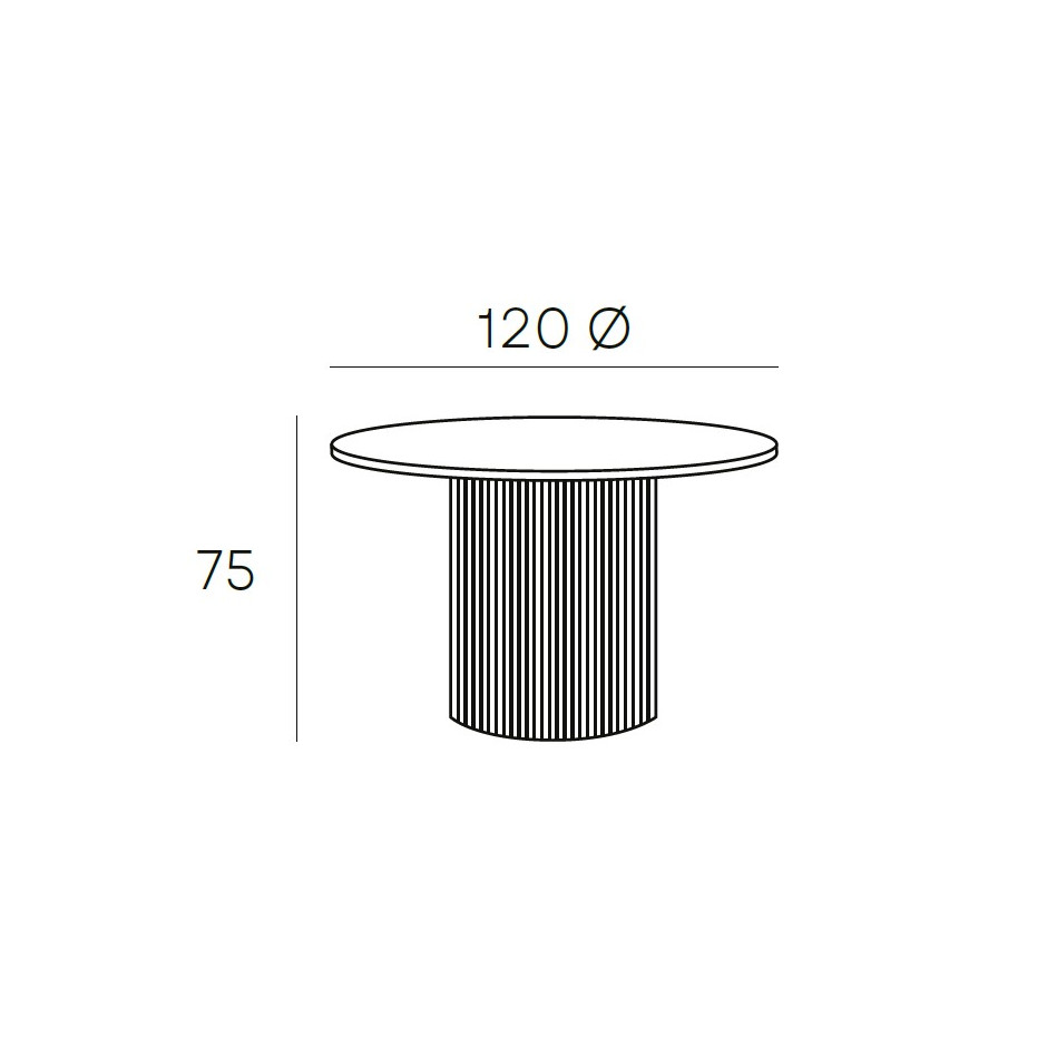 MESA COMEDOR 120 NADIR