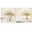 CUADRO 50*50 LIENZO ARBOL